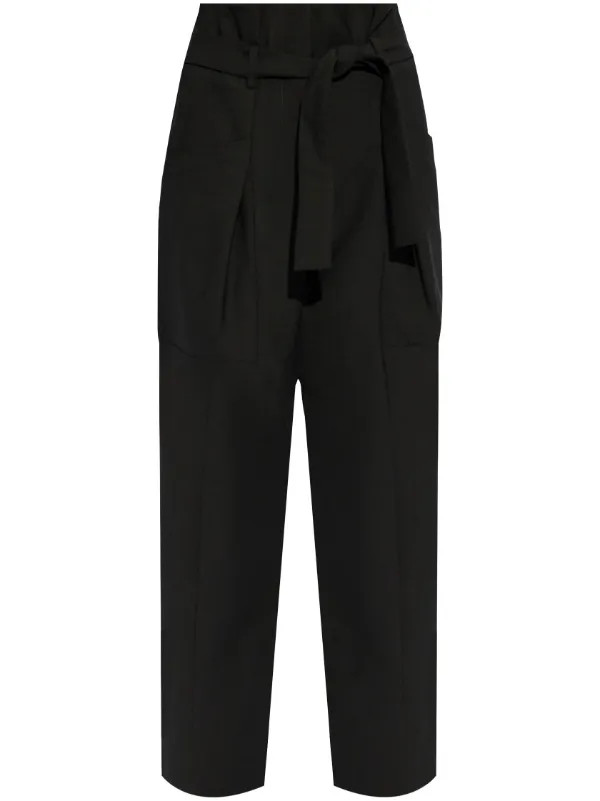 IRO Varina Trousers | Black | FARFETCH | Farfetch Global