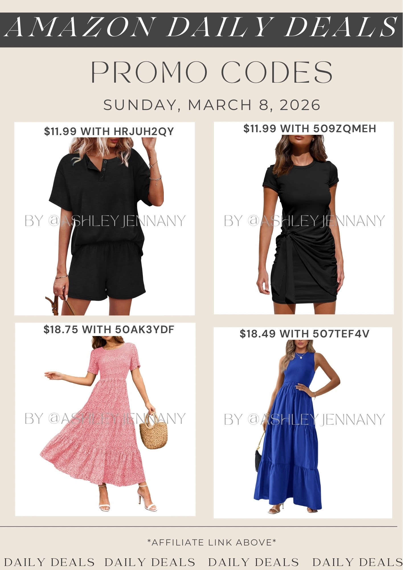 Amazon fashion deals on two piece set and spring dresses 

#LTKSaleAlert #LTKMidsize #LTKSeasonal