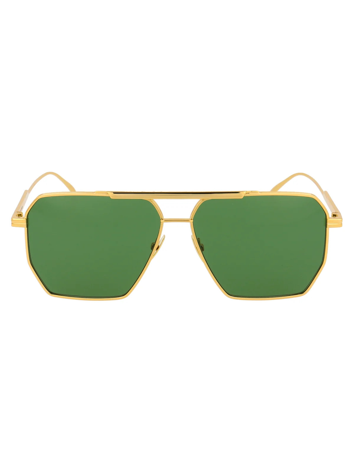 Bottega Veneta Eyewear Pilot Frame Sunglasses | Cettire Global