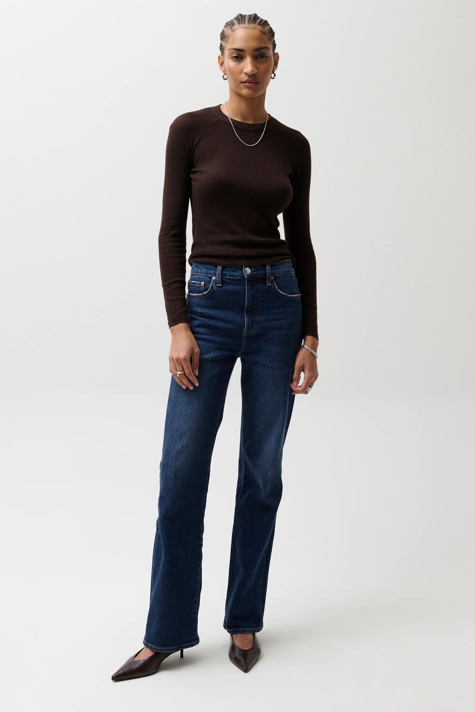 Evie High Rise Slim Boot - Penthouse | Pistola Denim