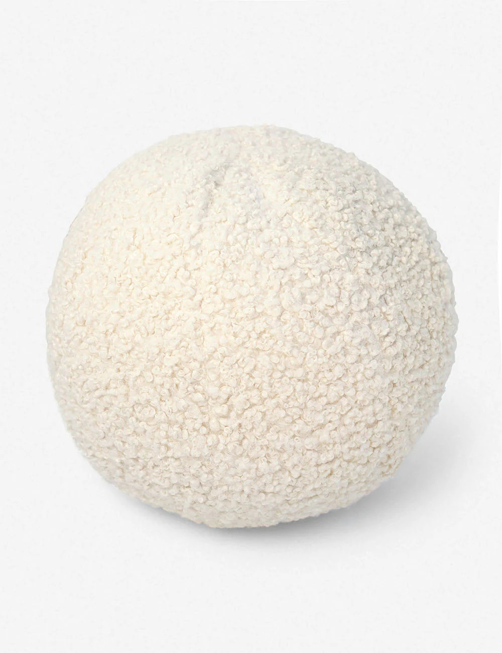 Bouclé Ball Pillow | Lulu and Georgia 