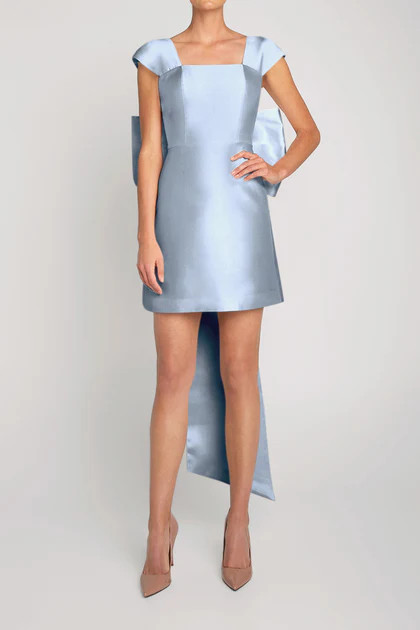 Ivy Silk and Wool Mini Dress | ALEXIA MARIA