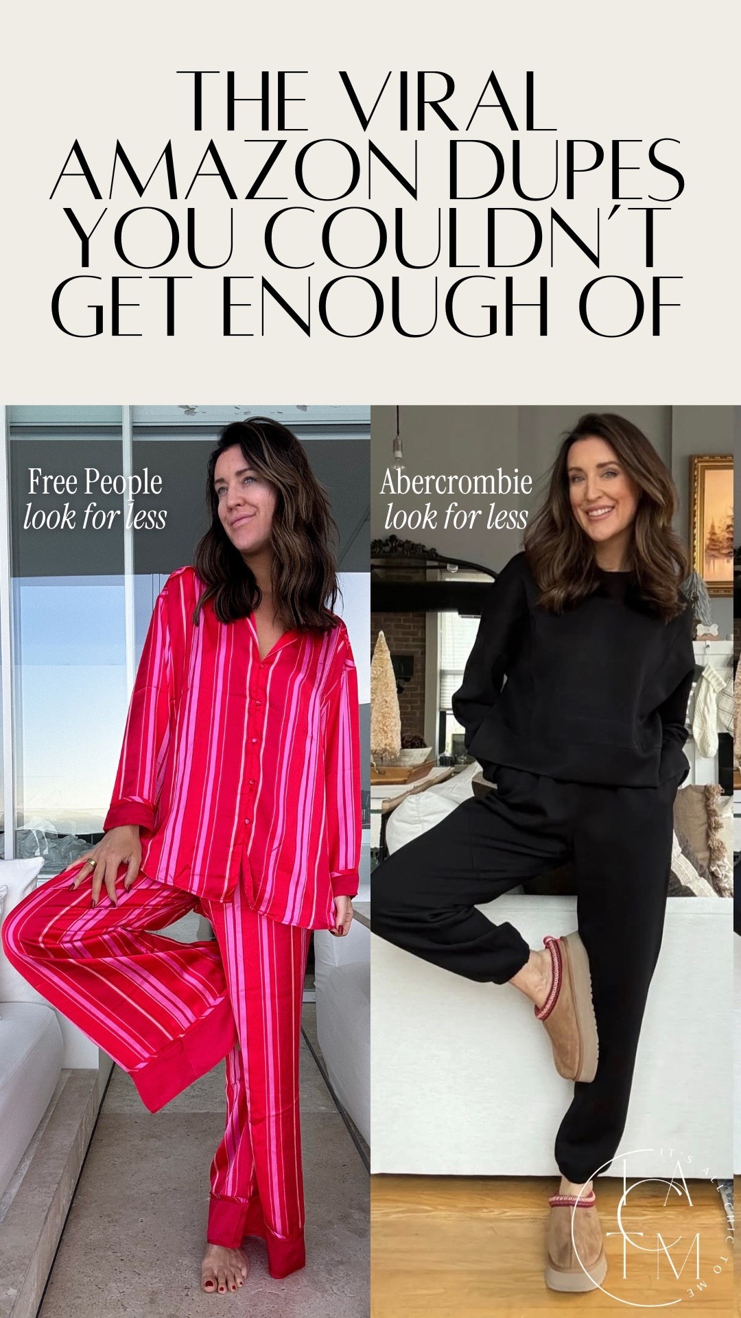 The viral Amazon dupes yall couldn’t get enough of last year! Free People look for less Dreamy Days pajamas & Abercrombie comfy lounge set! 

#LTKSaleAlert #LTKootd #LTKActive