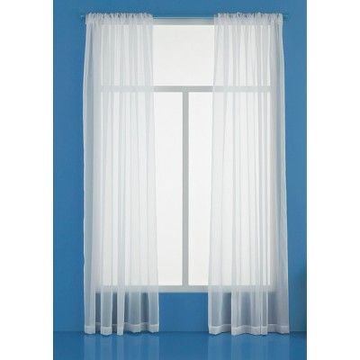 Sheer Window Curtain Panel - Room Essentials&#153; | Target