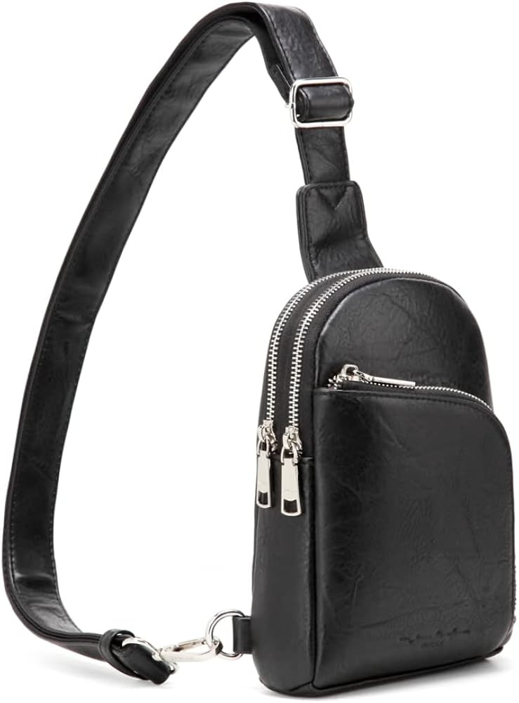 INICAT Anti Theft Small Crossbody Sling Bags RFID Blocking Chest bag for Women | Amazon (US)