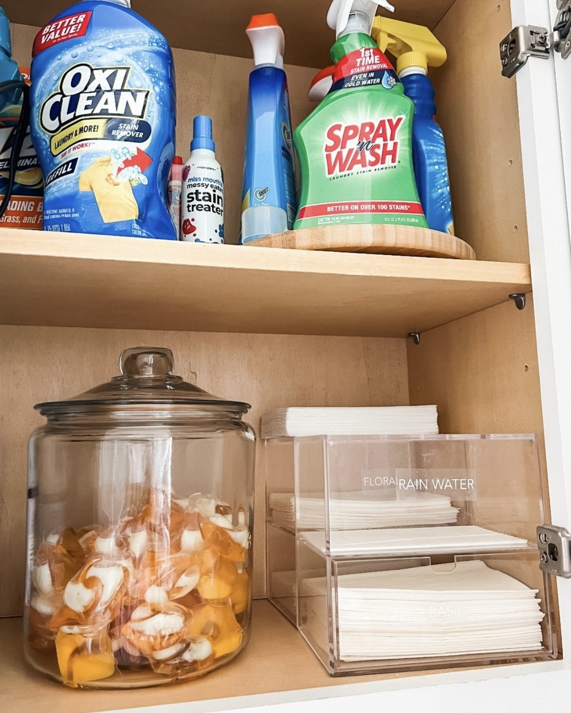 Your laundry room doesn’t need to be perfect. It just needs to work for you 🤍