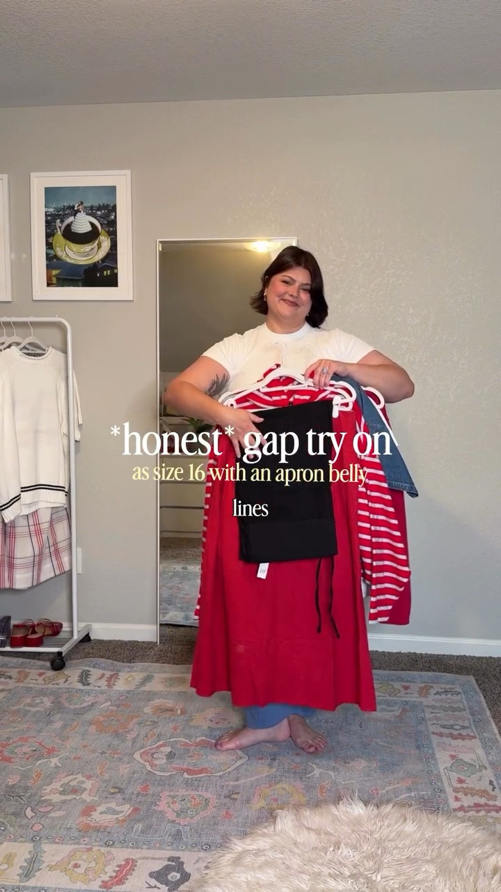 a very *oregon coast* coded @gap order 🌊🦀🐚

an honest try-on on my size 16 body with an apron belly, dare I say I *might* have to keep everything because my current closet can't legally cross state lines & I don't make the rules I just follow em! 

#size16fashion #curvygirlsummer #gapstyle #traveloutfits #oregoncoast
