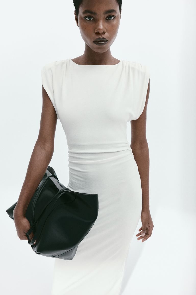 Shoulder-pad dress | H&M (UK, MY, IN, SG, PH, TW, HK)