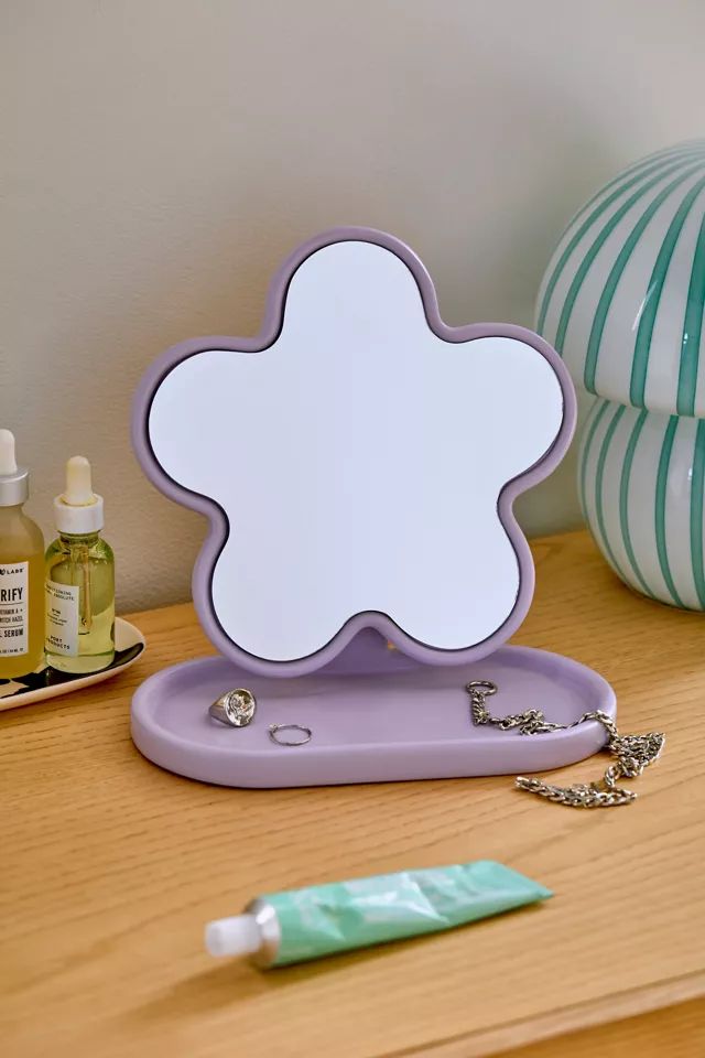Flower Tabletop Mirror | Urban Outfitters (US and RoW)