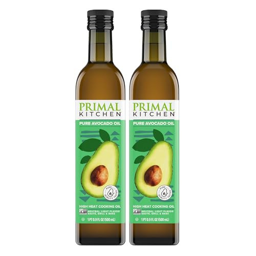 Primal Kitchen Avocado Oil, Whole30 Approved, Certified Paleo, and Keto Certified, 16.9 Fluid Ounces, Pack of 2 | Amazon (US)
