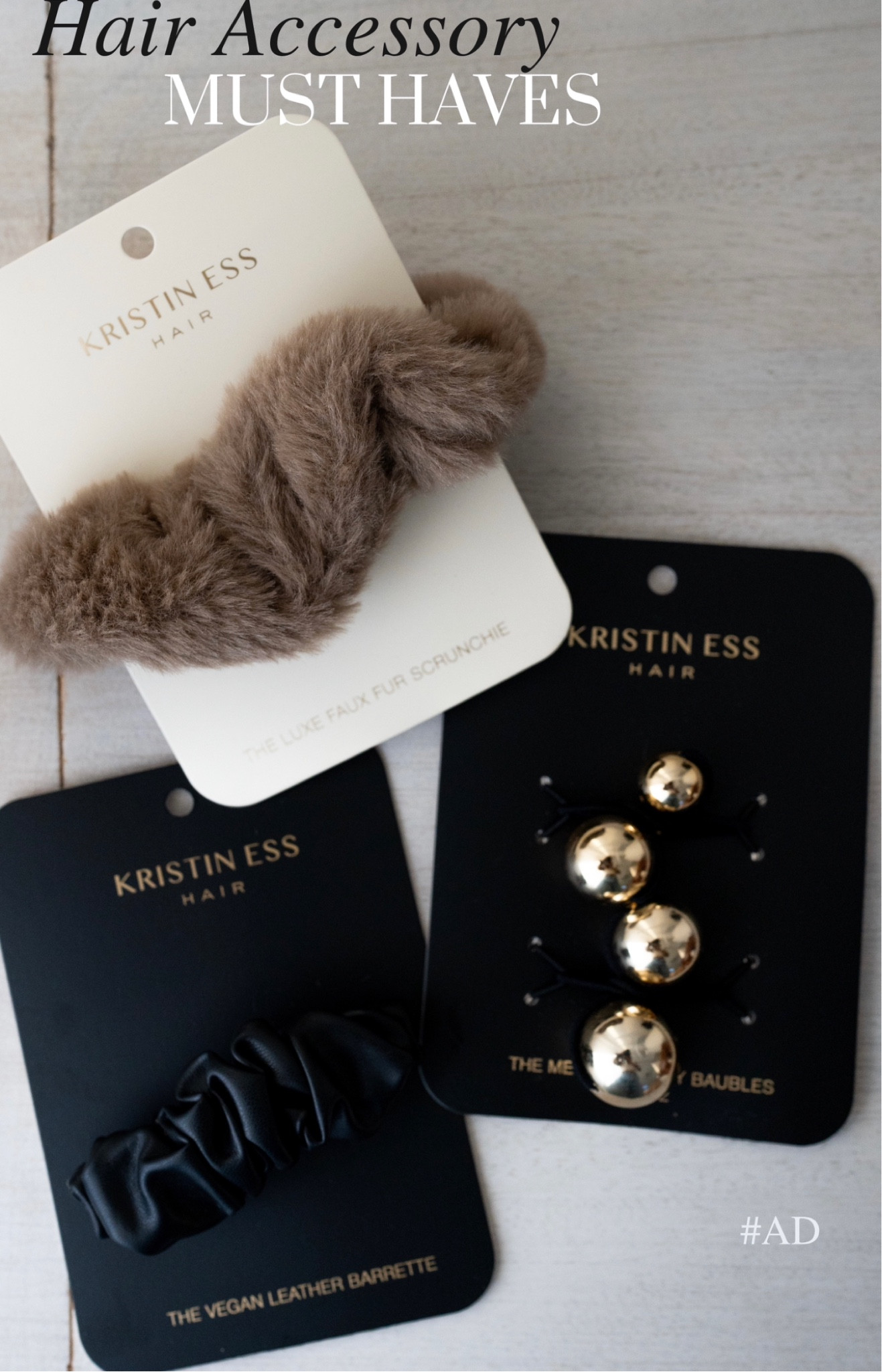 #ad Here’s 2 products you can use on your hair when Using hair accessories. Simple yet versatile accessories that works for all hair types + textures. @Target #Target #TargetPartner #TargetStyle
@kristinesshair #KristinEssPartner #kristinesshair

#LTKbeauty #LTKstyletip #LTKunder50