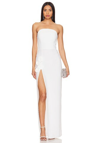 Amanda Uprichard x REVOLVE Wolfe Gown in Ivory from Revolve.com | Revolve Clothing (Global)