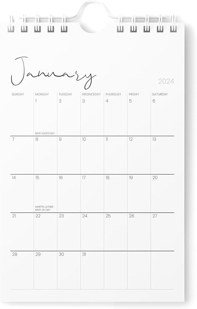 Mini Calendar 2024 - Vertical 6x9 2024 Wall Calendar Runs Until June 2025 - Easy Planning with th... | Amazon (US)
