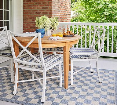 Erin Gates By Momeni Saybrook Check Outdoor Performance Rug | Pottery Barn (US)