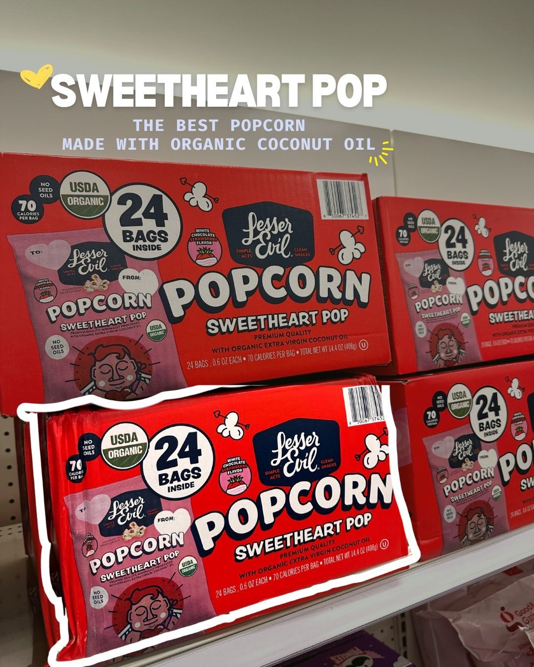 this popcorn >>
+ the ingredients are 👌🏻
perfect for valentine’s day class party !

#LTKSeasonal #LTKKids #LTKmomlife