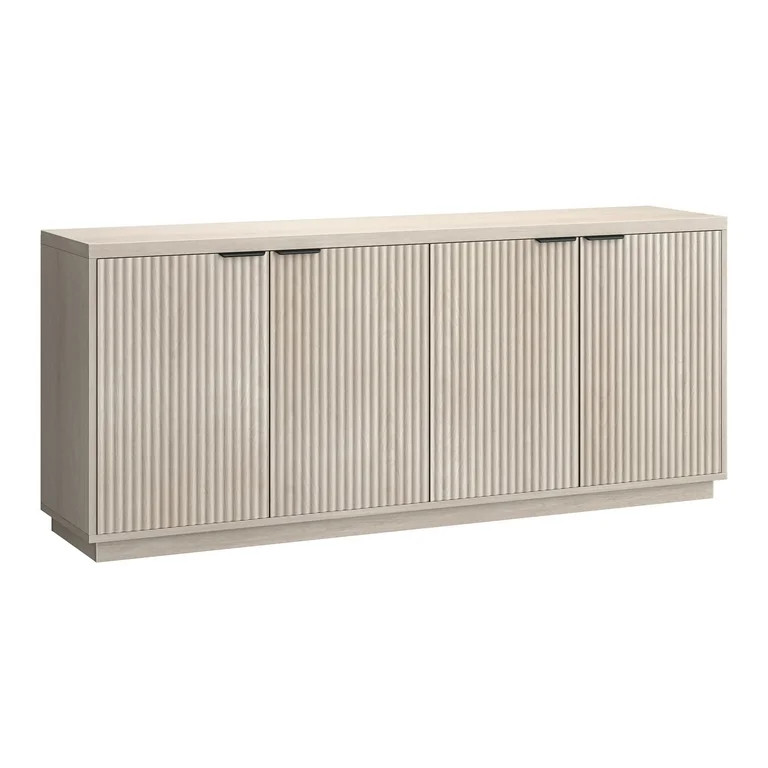 Evelyn&Zoe Modern/Contemporary 68" Wide Alder White Buffet Table | Walmart (US)