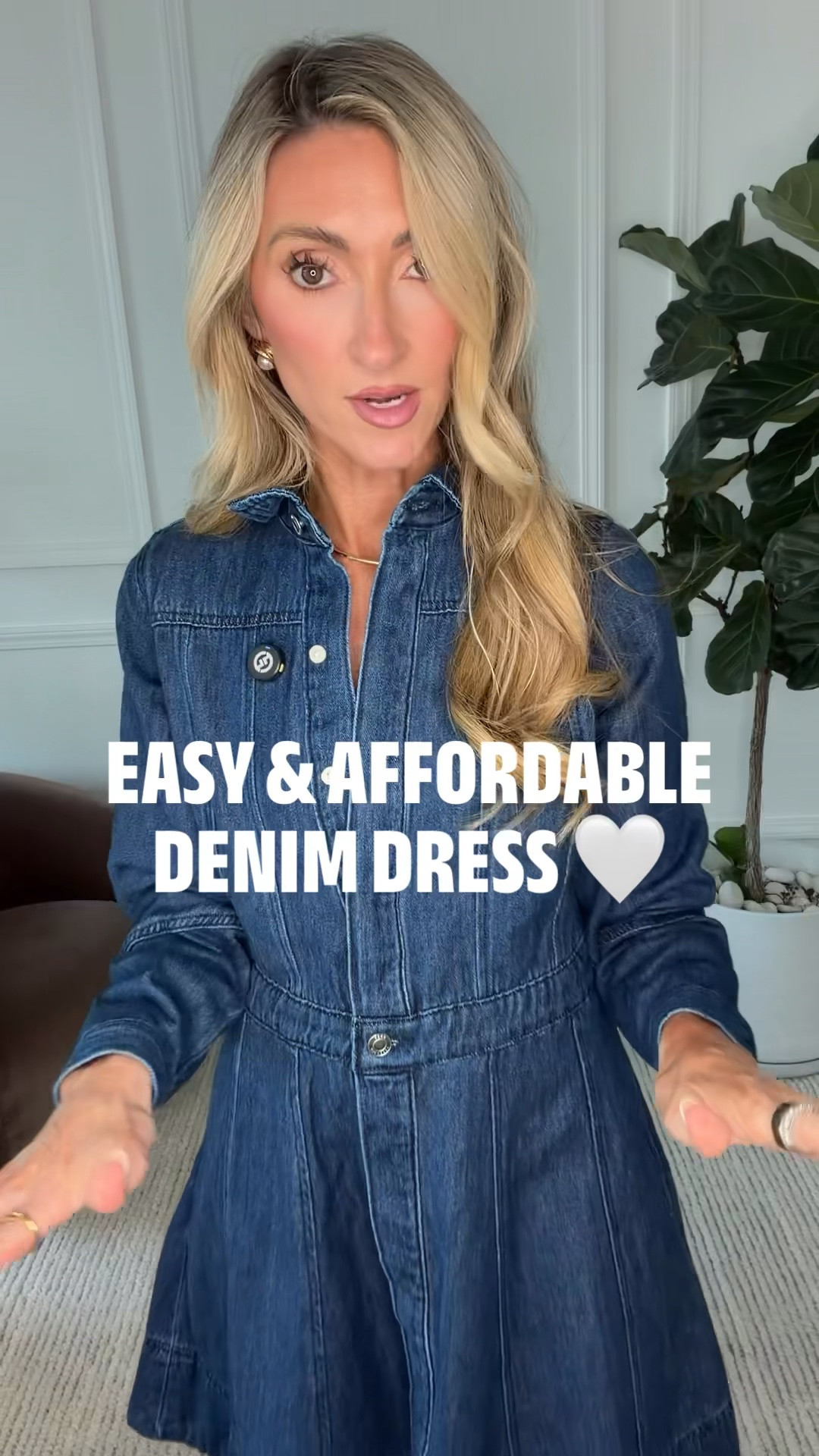 Easy & affordable denim dress from @Walmart

#LTKgrwm #LTKootd #LTKSaleAlert
