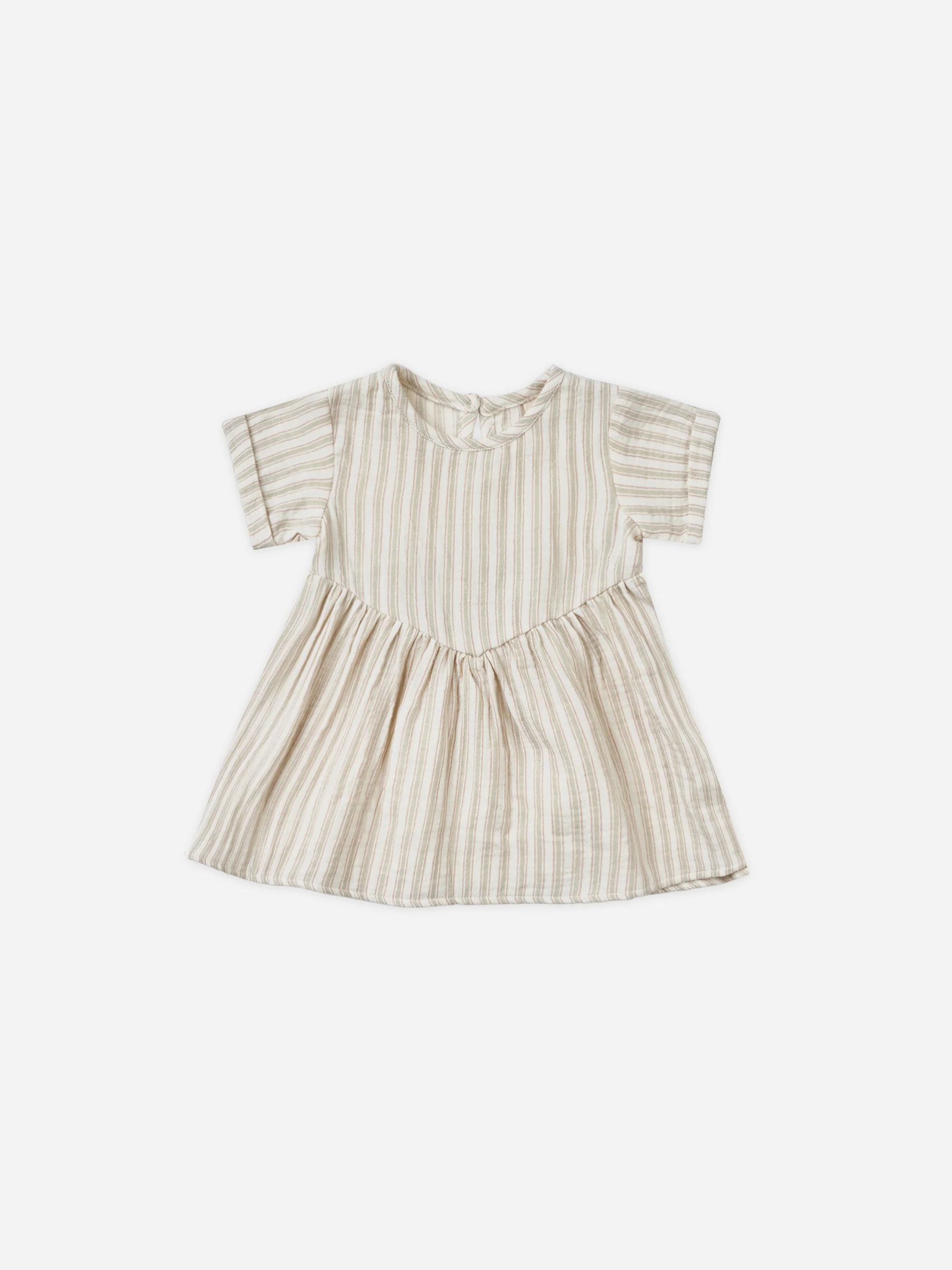 Brielle Dress || Vintage Stripe | Rylee + Cru