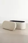 Shae Checkered Storage Bench | Urban Outfitters (US and RoW)