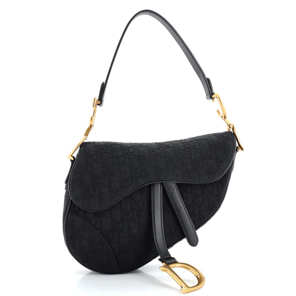 Saddle Handbag Oblique Jacquard Medium | Rebag