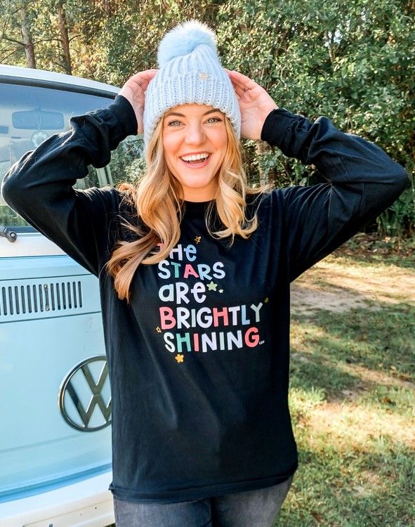 The Stars Are Brightly Shining Long-Sleeve Tee | Callie Danielle