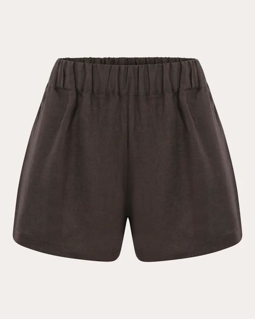 Capri Linen Shorts | Olivela