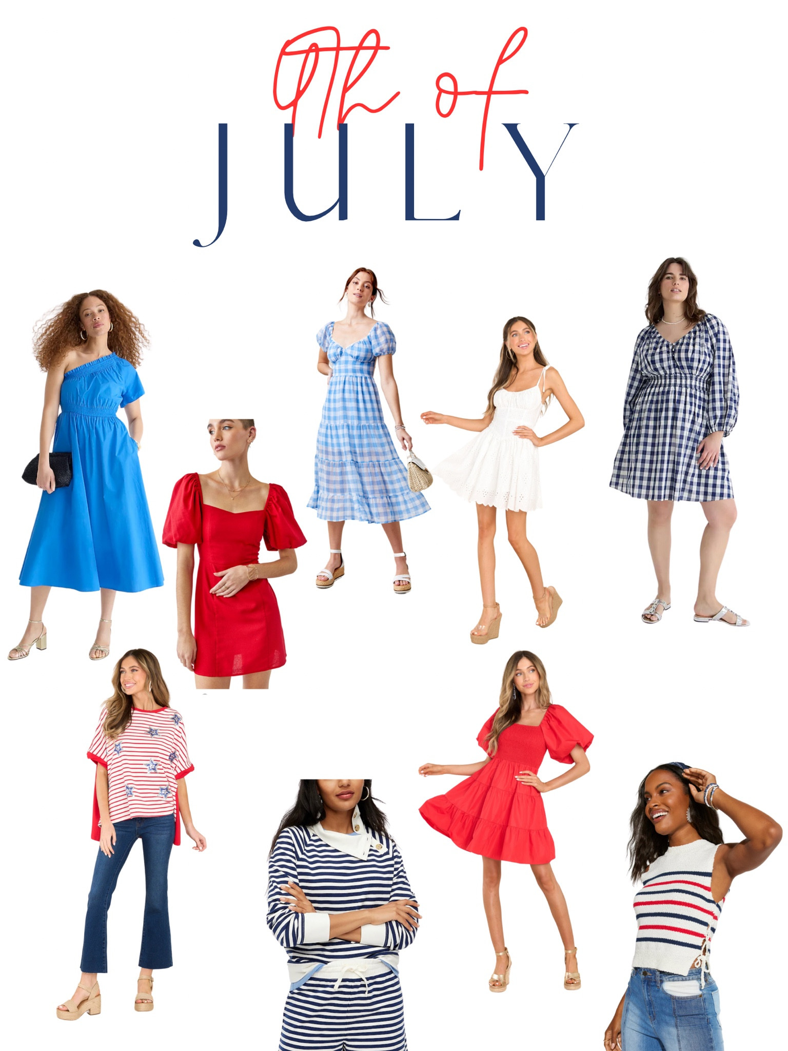 Some of my favorite, versatile 4th of July looks! 

#LTKSeasonal #LTKstyletip #LTKunder100