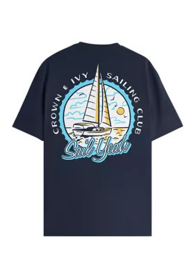 Crown & Ivy Men's Sail Yeah T-Shirt | Belk