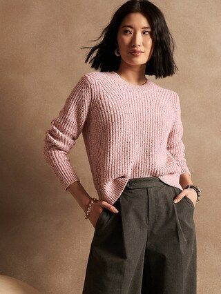 Marled Pullover Sweater | Banana Republic Factory