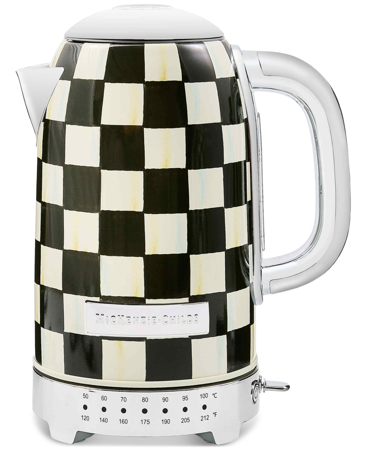 MacKenzie-Childs Courtly Check Electric Kettle | Macy's