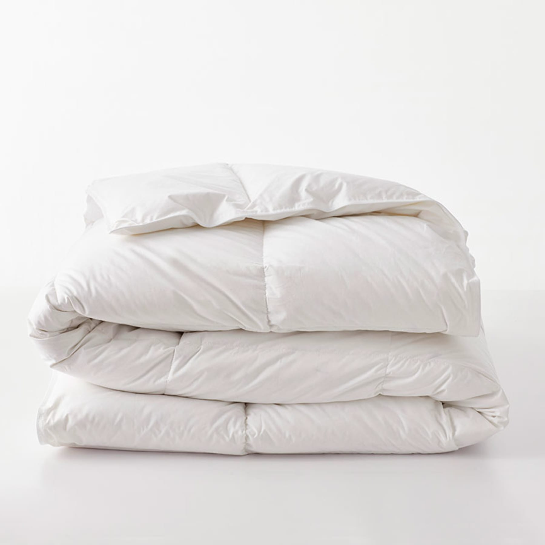 Premium Organic Cotton, Down Extra Warmth Comforter - White, Full | The Company Store