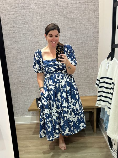 I’ve been eyeing these Abercrombie dresses for a while and oh man…they are gorgeous! This is a dress you could dress up for an event or even dress down for an everyday look! The dress runs TTS (I’m in a medium) and it comes in a lot of color/pattern options! 

#LTKstyletip #LTKmidsize #LTKSpringSale