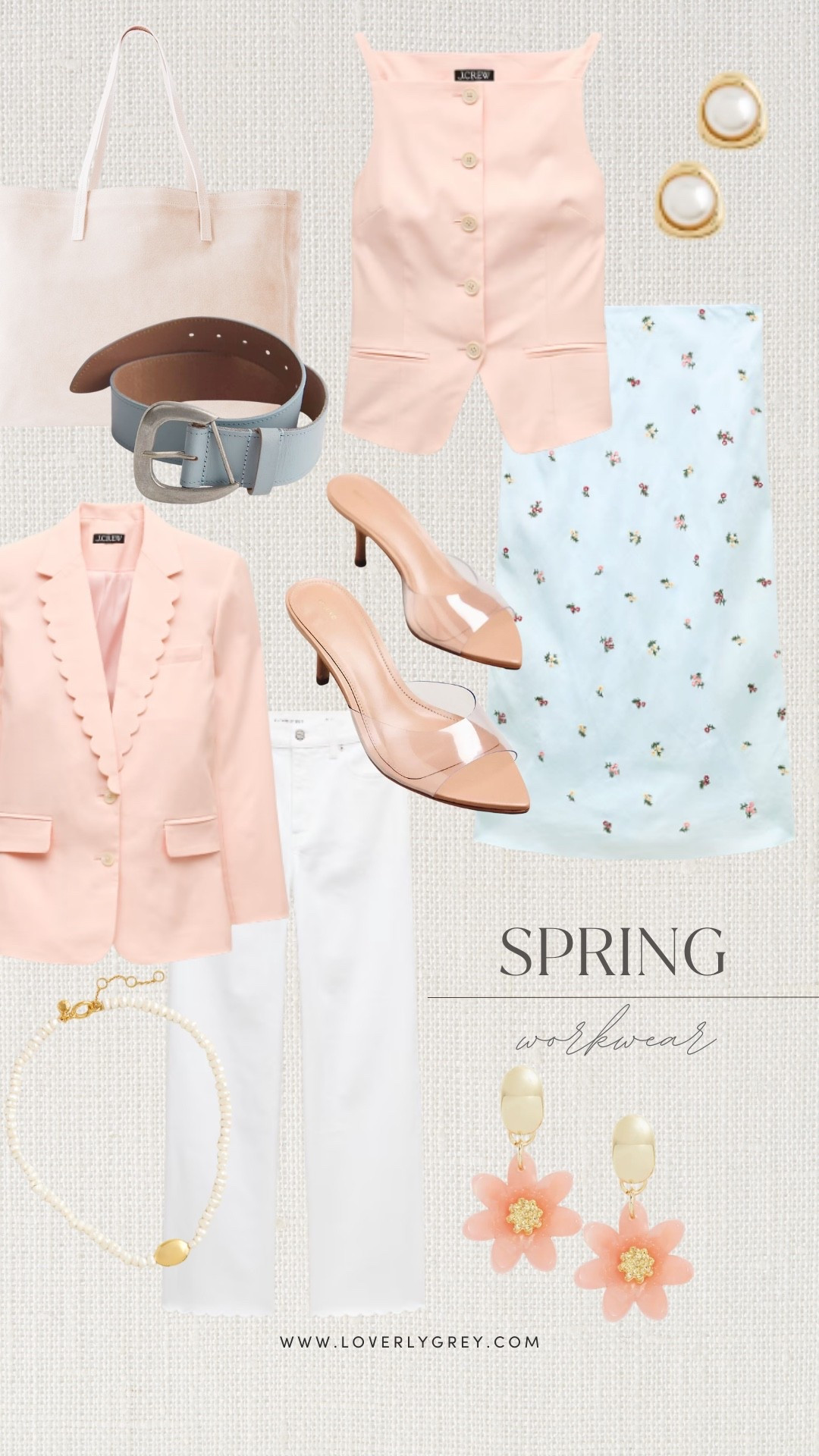 Spring is around the corner which means it’s time to update your workwear wardrobe! I am loving the pink blazer with the scalloped details! I also love the floral skirt and simple heels from Anthropologie!

#LTKSeasonal #LTKWorkwear #LTKootd