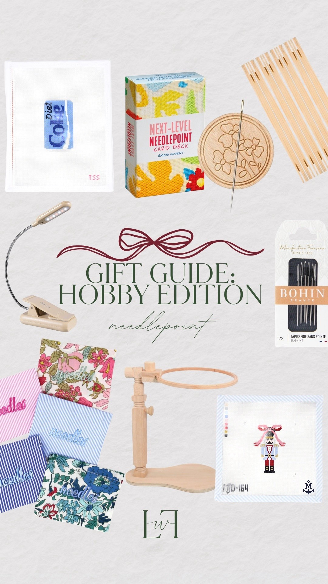 In love with all these needlepoint finds! Perfect gift ideas for a beginner or expert! 


Life with loverly, gift guide, gift ideas for her, hobby gift ideas, needlepoint, embroidery 

#LTKSeasonal #LTKGiftGuide