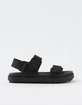 Aerie Platform Velcro Sandal | Aerie