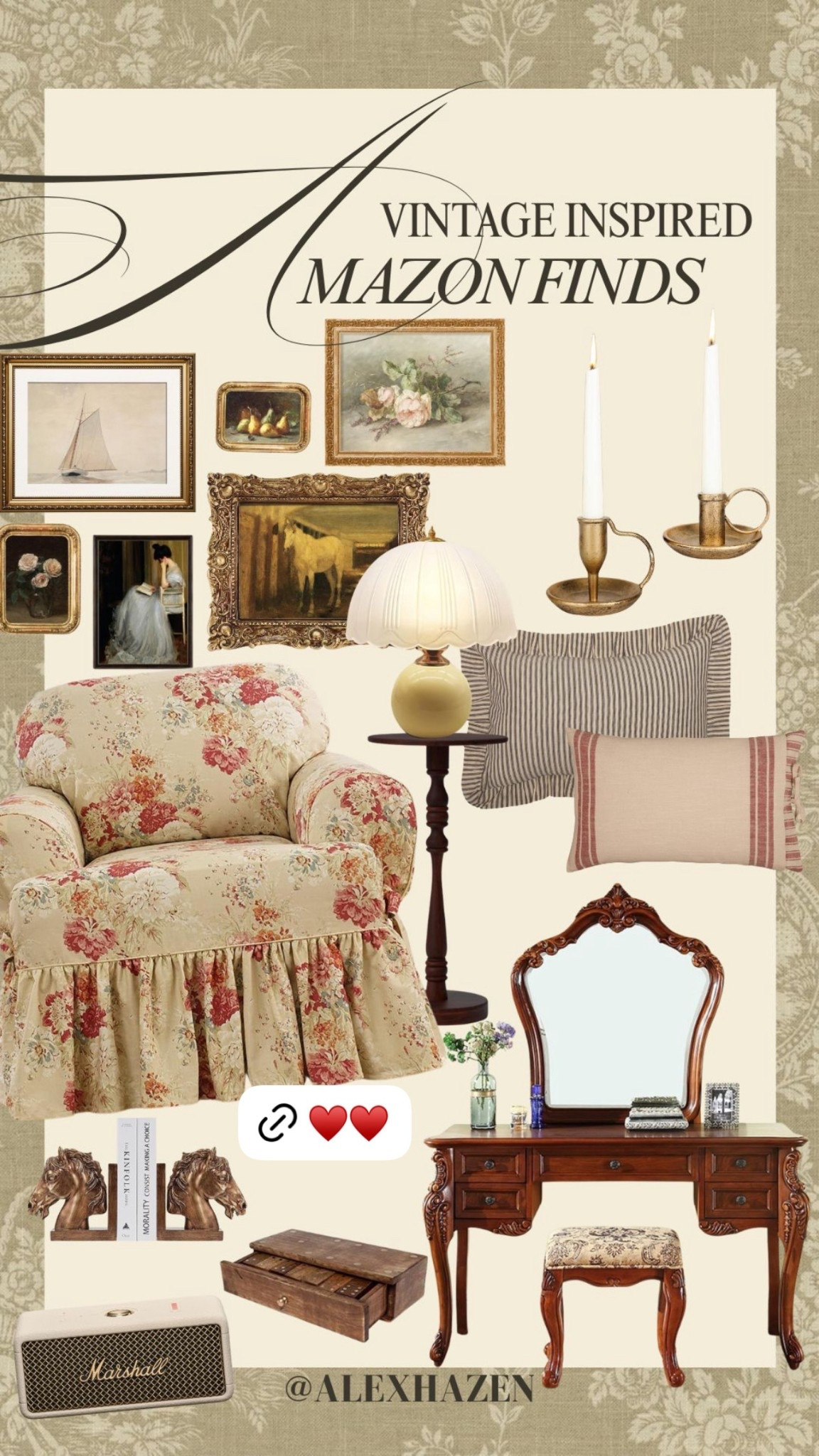 amazon vintage inspired finds !! 

#LTKHome