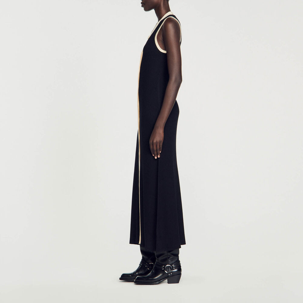 Knit maxi dress | Sandro US | Sandro-Paris US