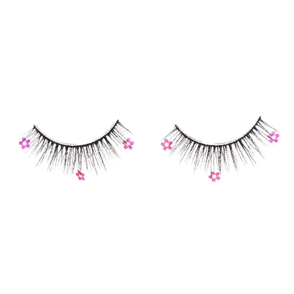 Pink Floral Lashes | PaintLab