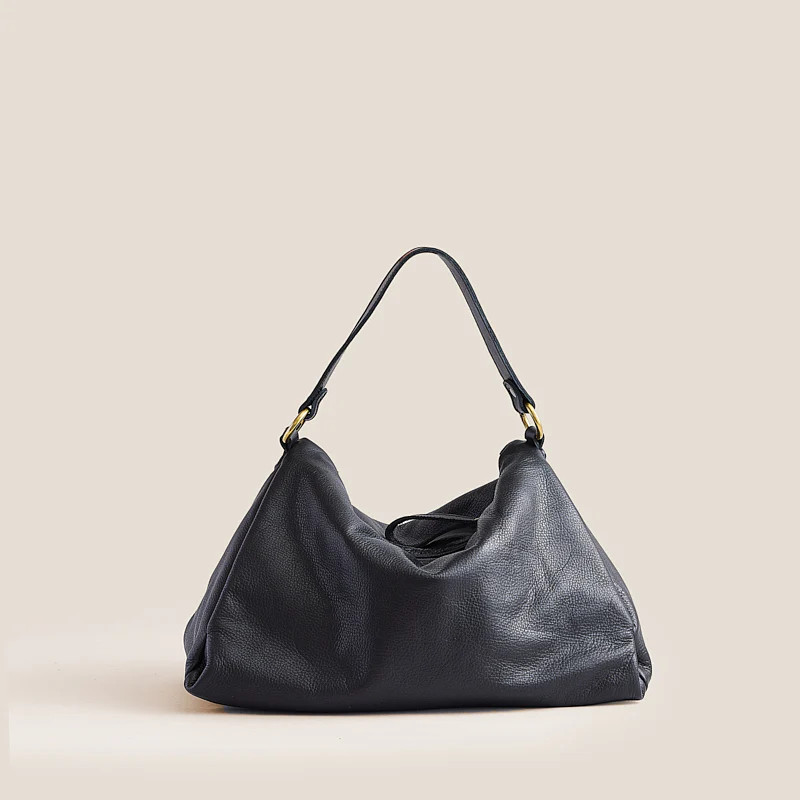 Daily Bag - Heritage "Broken-In" Leather Black | Parker Thatch