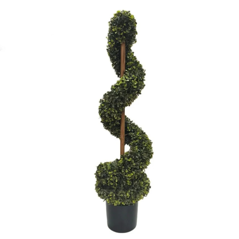 My Texas House 36" Swirl Boxwood Topiary | Walmart (US)