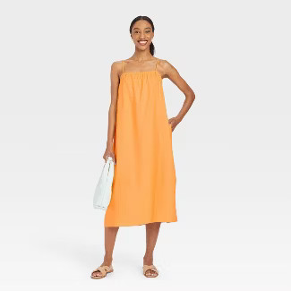 Women's Easy Linen Tank Dress - A New Day™ | Target
