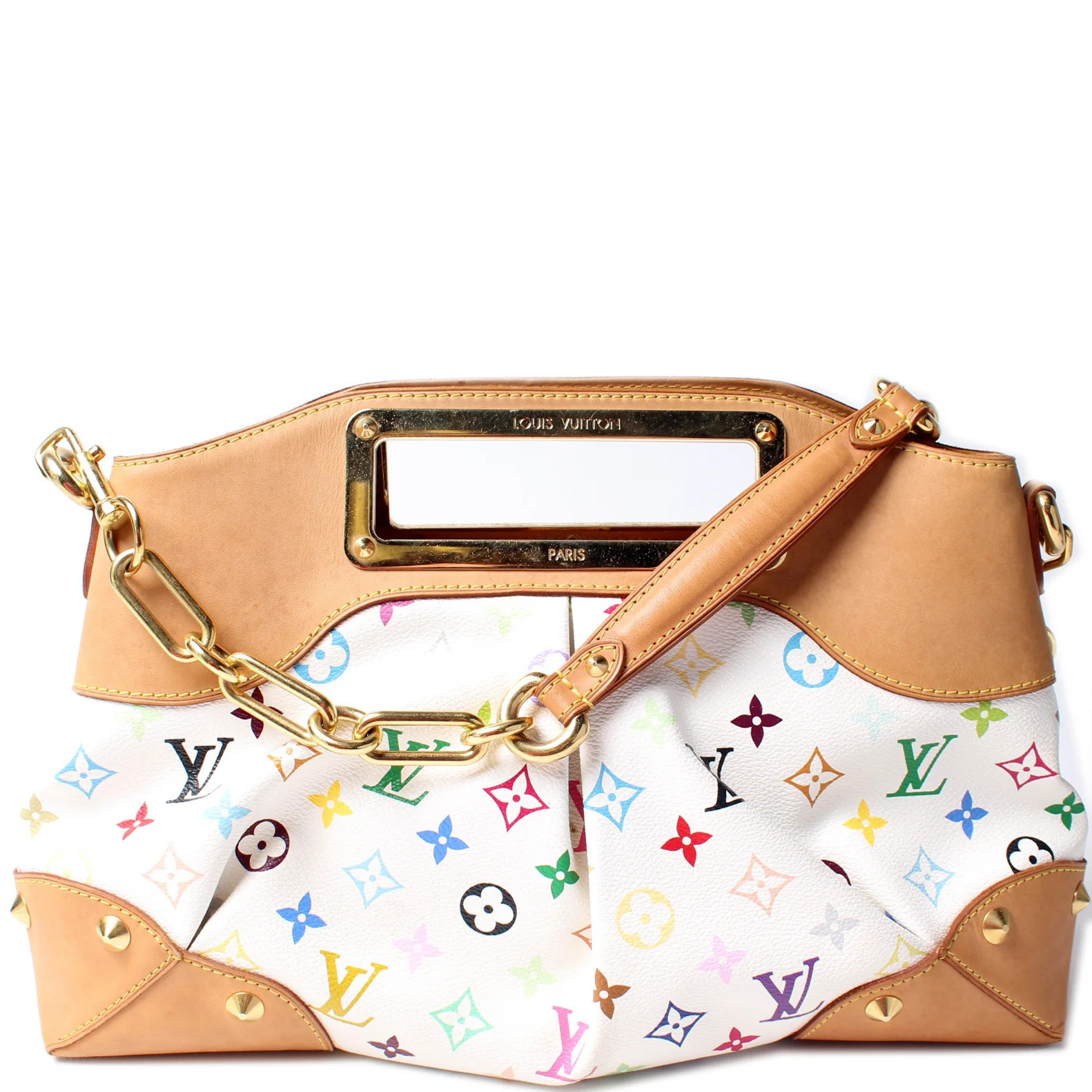Judy MM Multicolor Monogram | Keeks Designer Handbags