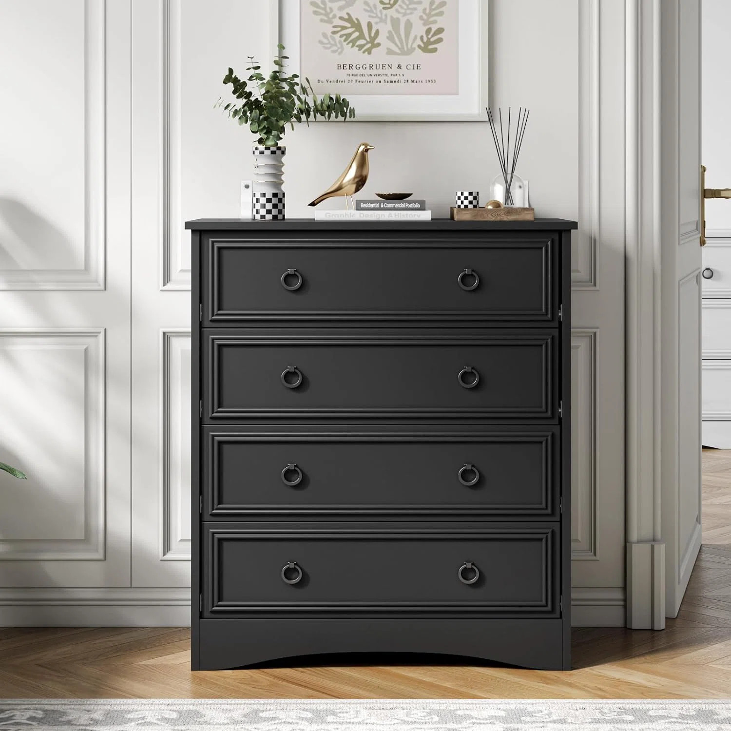 Miyon 4 - Drawer Dresser | Wayfair North America