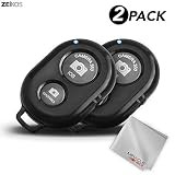 Zeikos Wireless Bluetooth Camera Shutter Remote Control for Smartphones, Tablets, and Professional C | Amazon (US)