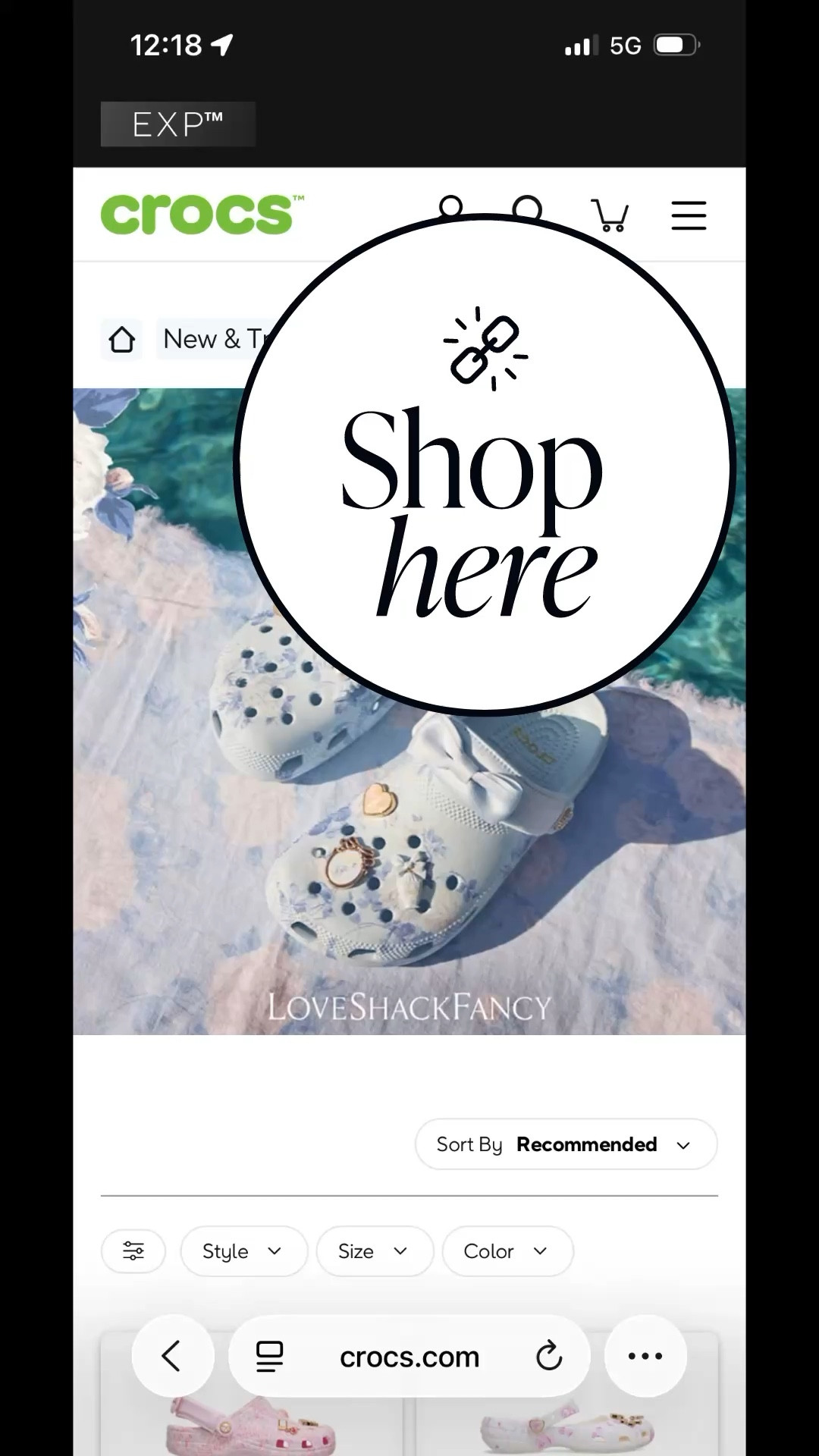 Crocs x LoveShackFancy is available now!!!! 🥰

I grabbed the pink classic clogs and jibbitz

#LTKSeasonal #LTKSaleAlert