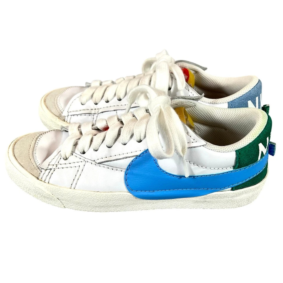 Nike Blazer Low 77 Jumbo Mismatch Womens Sneakers Size 8 Shoes | eBay US