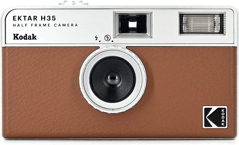 KODAK EKTAR H35 Half Frame Film Camera, 35mm, Reusable, Focus-Free, Lightweight, Easy-to-Use (Bro... | Amazon (US)