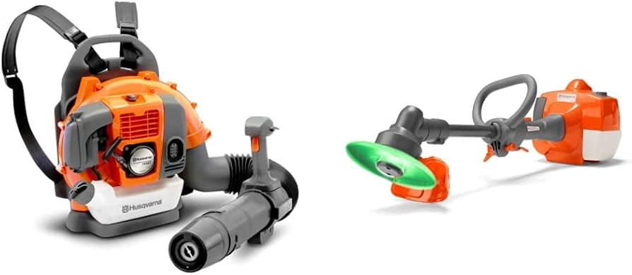Husqvarna Toy Leaf Blower and Trimmer Bundle for Kids | Amazon (US)