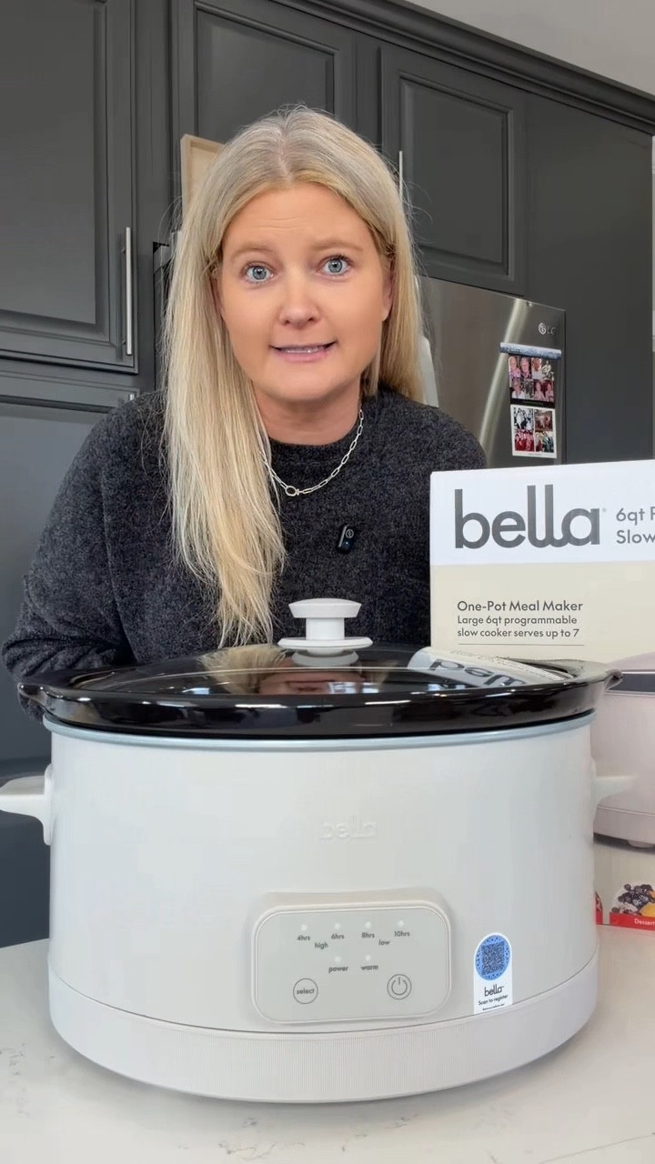 Programmable slow cooker with a warranty And the colors, so good!🍲🥘
#slowcooker #crockpot #crockpotmeals #slowcookermeals

#LTKHome #LTKSaleAlert #LTKfoodie