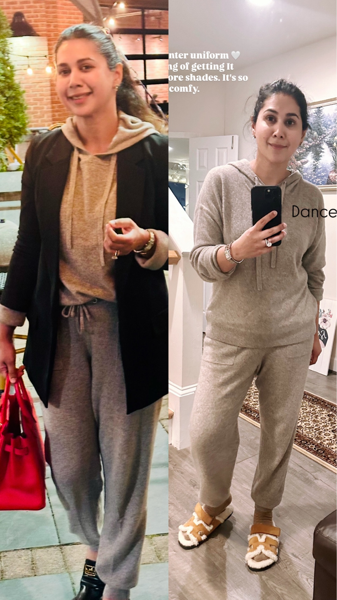 My winter uniform, is so comfy and cozy ❄️🧣🧦